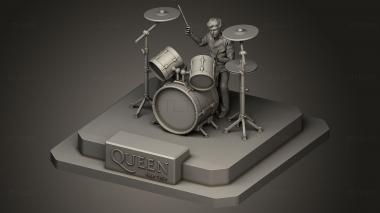 3D model Roger Taylor (STL)